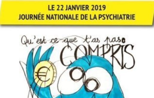 Journée nationale de la psychiatrie 21 janvier 2019 (mise à jour 30/01)